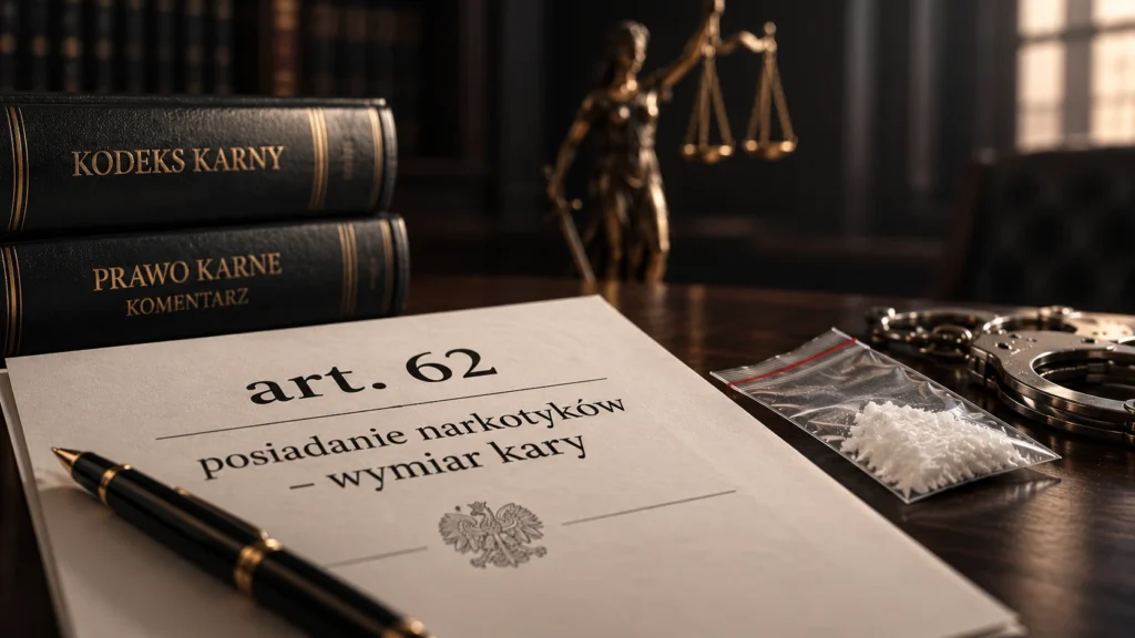 art. 62 posiadanie narkotyków – wymiar kary